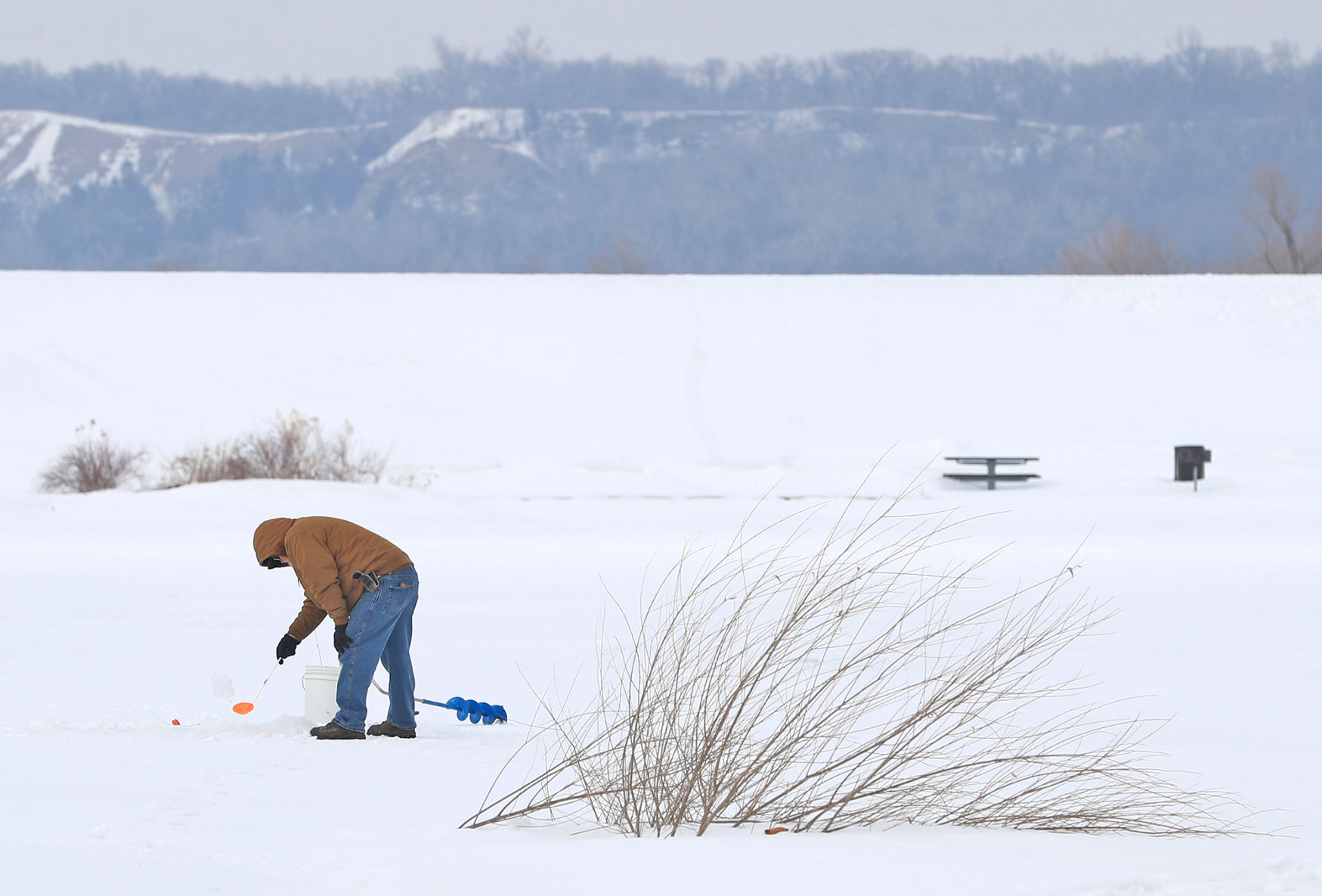 Ice fishing